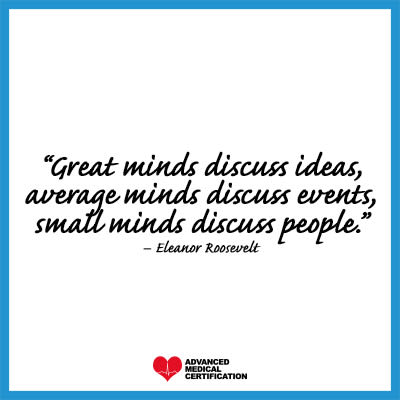 quotes to inspire you to be a leading nurse Eleanor Roosevelt