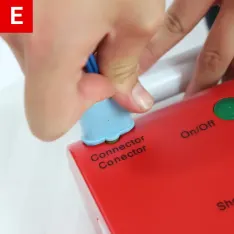 Ensure wires are attached to AED box